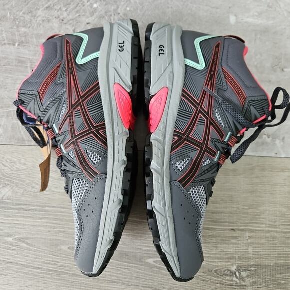 Asics Gel-Venture 8 Mid Top Womens Running Hiking Shoes 1012A869 Grey Size 7 NEW - Picture 13 of 15